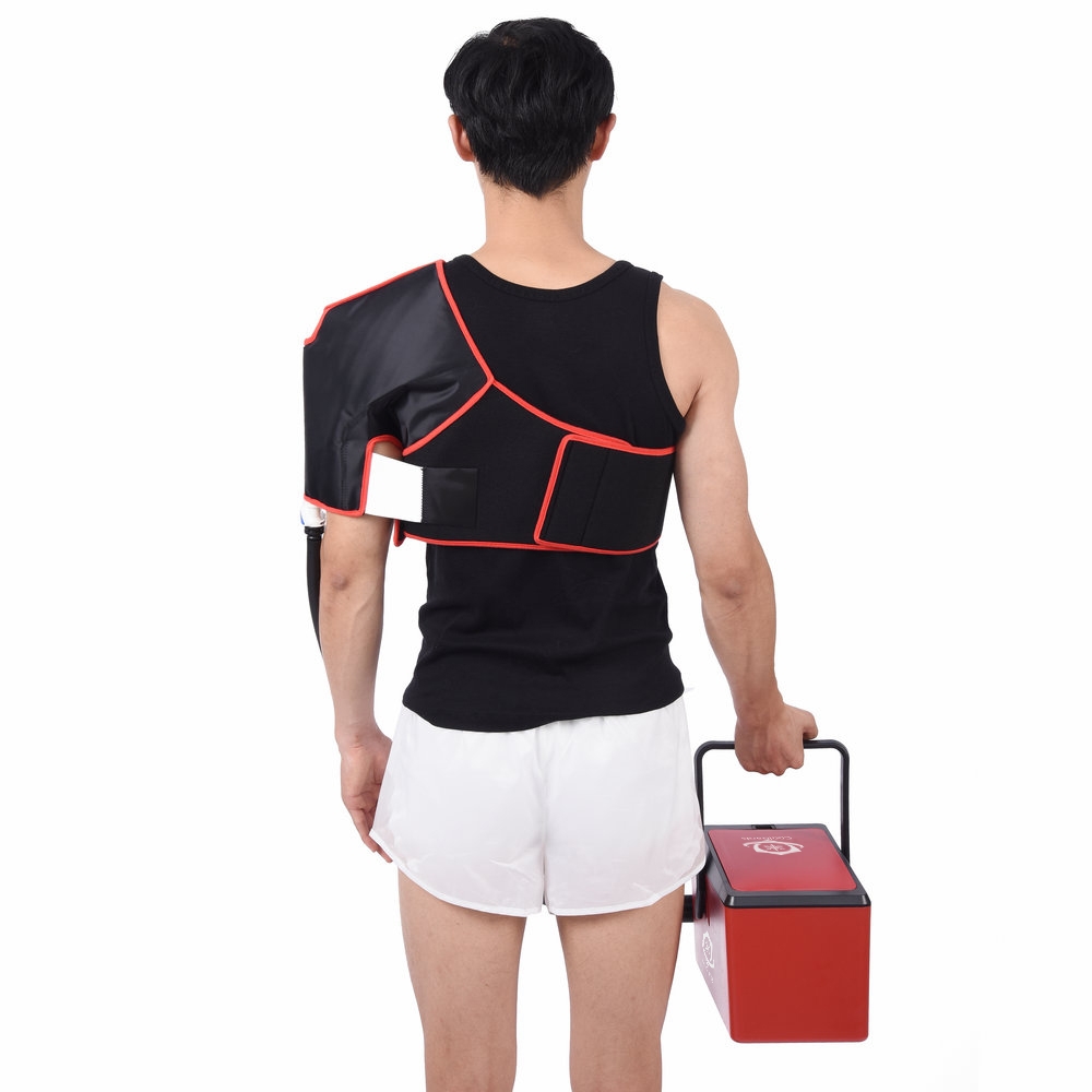 Thumbnail 4 for Shoulder Wrap — for Post-Surgery Care, Rotator Cuff Tears, Swelling, Sprains, Inflammation, and Other Injuries 