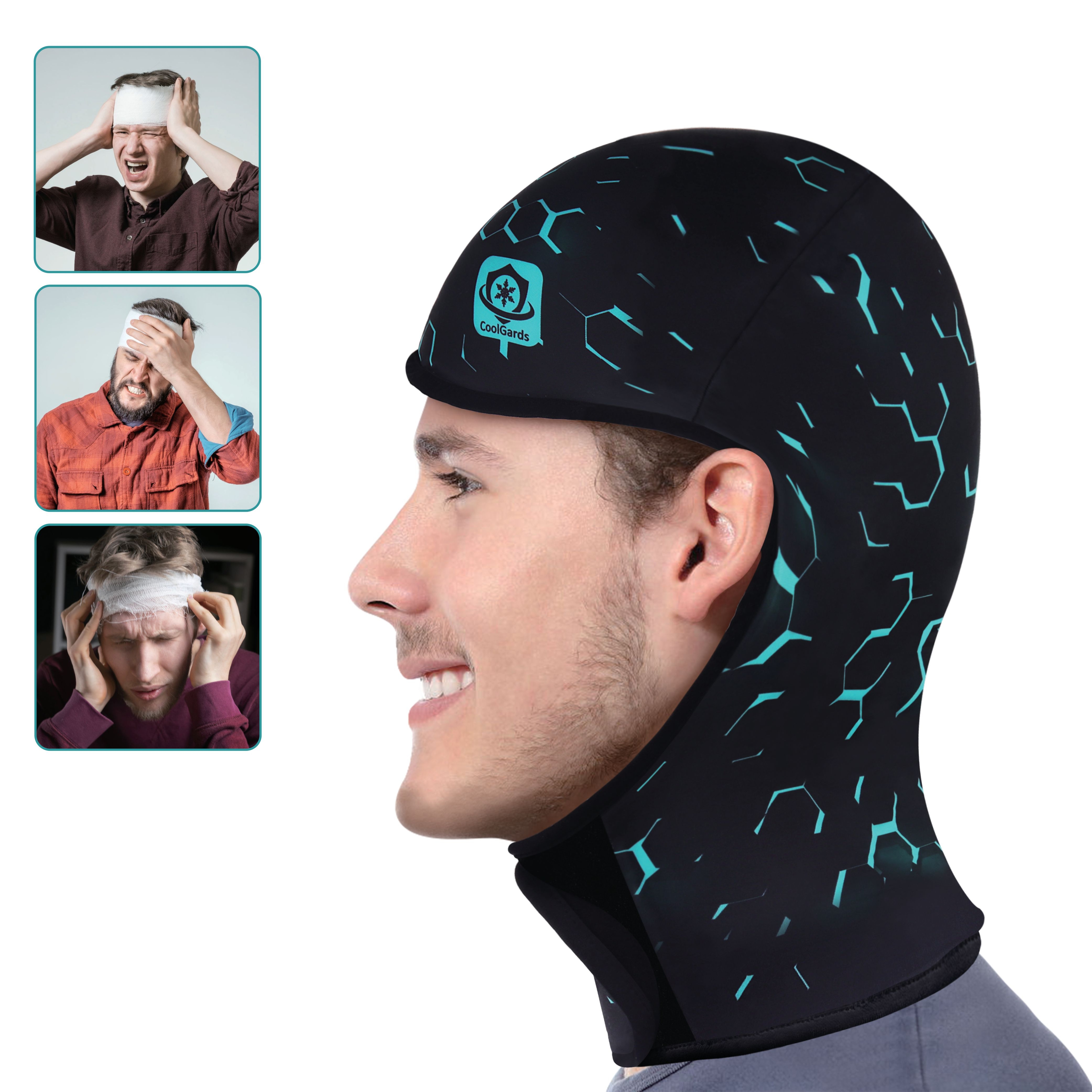 Thumbnail 4 for Cooling Gel Cap for Chemo, Migraine, Headache, Concussion, Sinus & Neck Relief