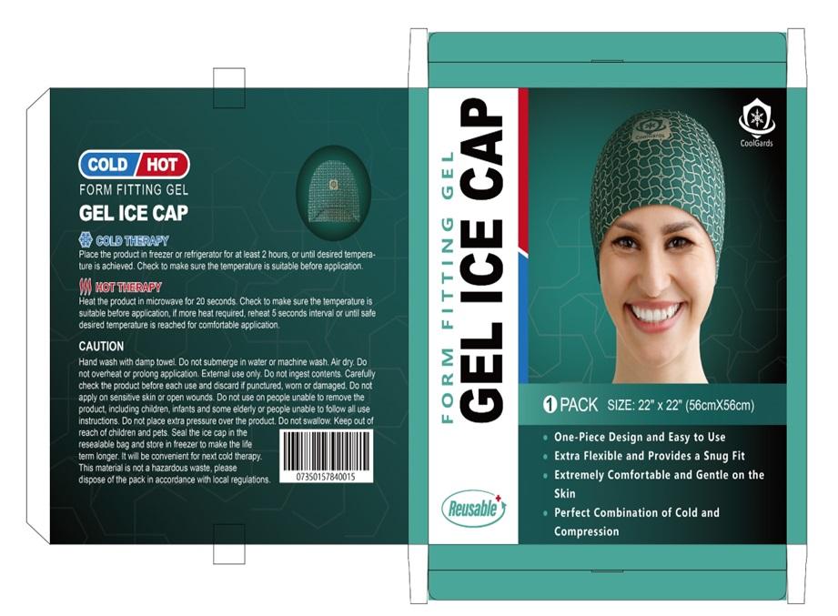 Thumbnail 6 for CoolGards Migraine Relief Cooling Gel Ice Cap
